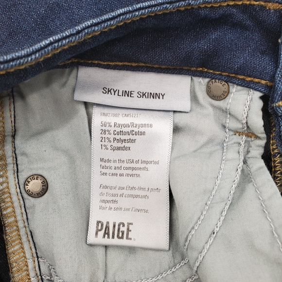 Paige skyline skinny Rosalyn size 24 - Picture 7 of 7